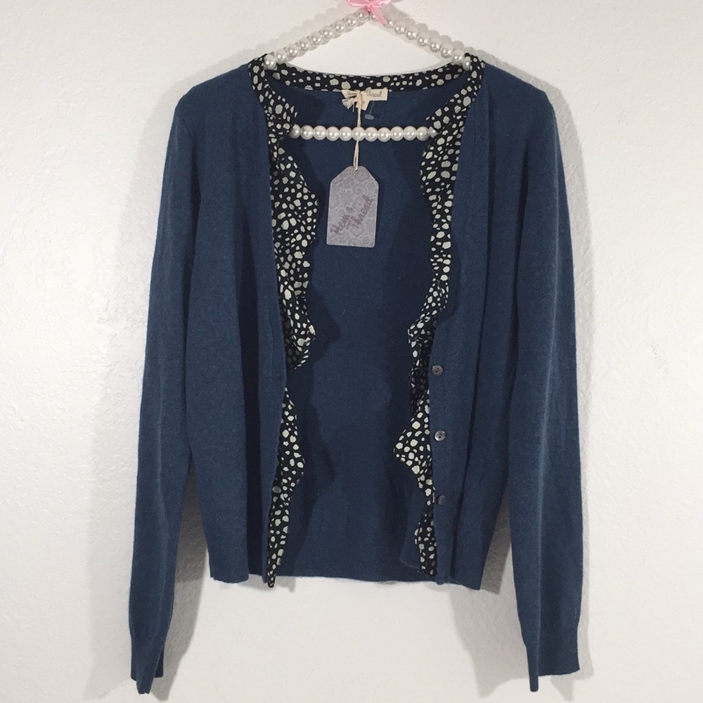 Hem & Thread Cardigan from Anthropologie New M